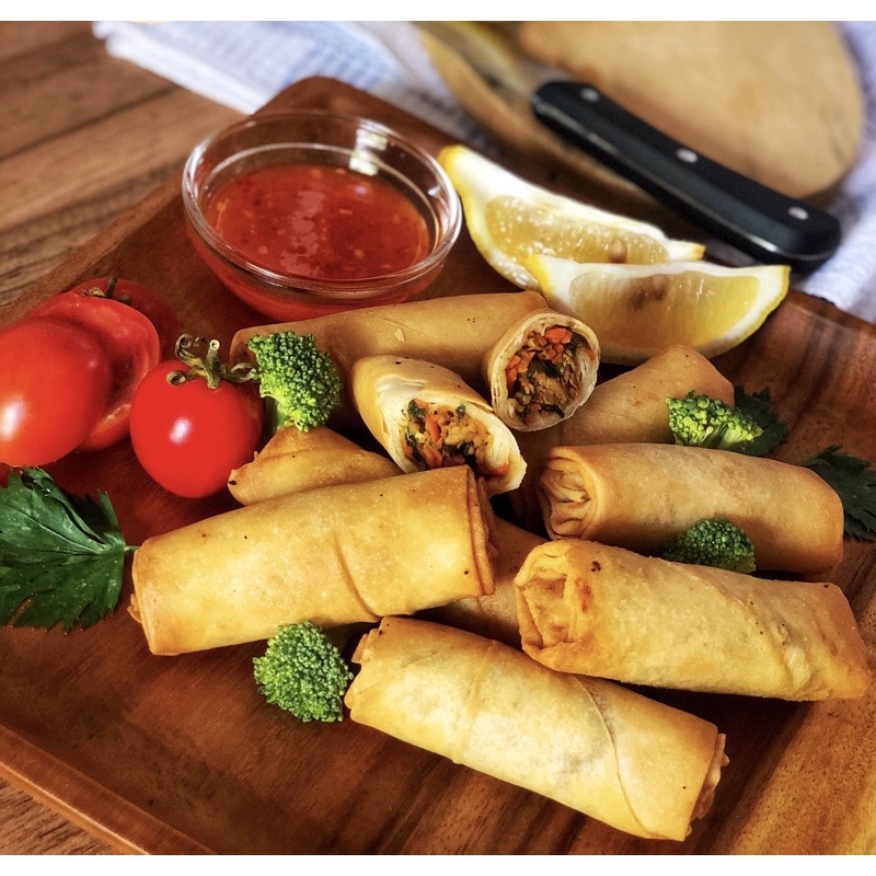 Jual Chicken & Vegetables Spring Roll 1000gr (28pcs) | Shopee Indonesia