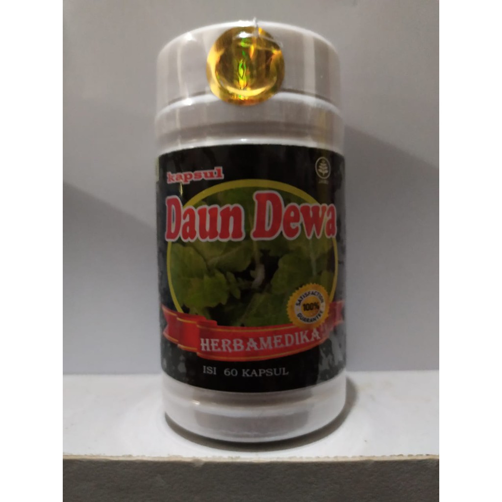 Jual Kapsul Daun Dewa Isi 60 Kapsul Herbamedika 60 Kps Herba Medika