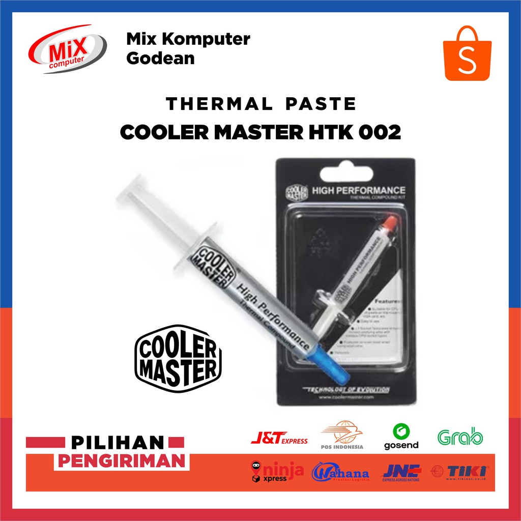 Jual Pasta Processor Cooler Master HTK 002 Thermal Paste Komputer