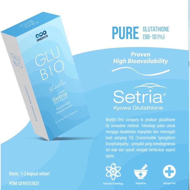 Jual Glubio Original ( Setria-Kyowa-Jepang) Whitening, Antioxidant ...