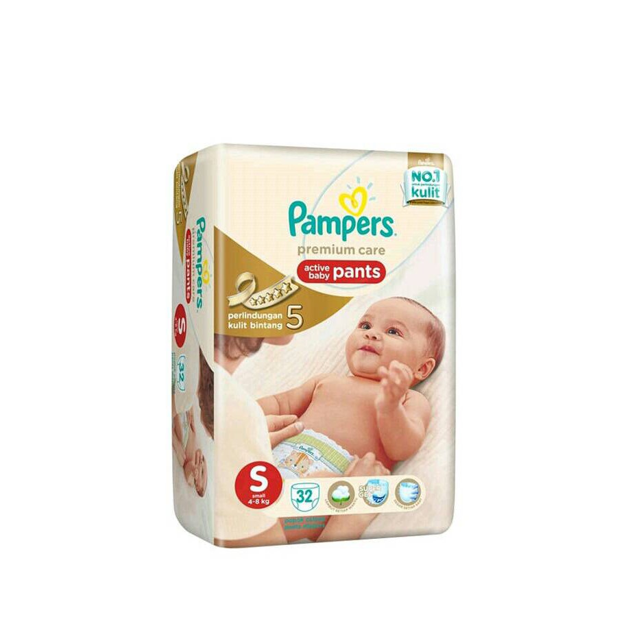 Popok Bayi Pampers Premium For Newborn Active Fit Pampers Active