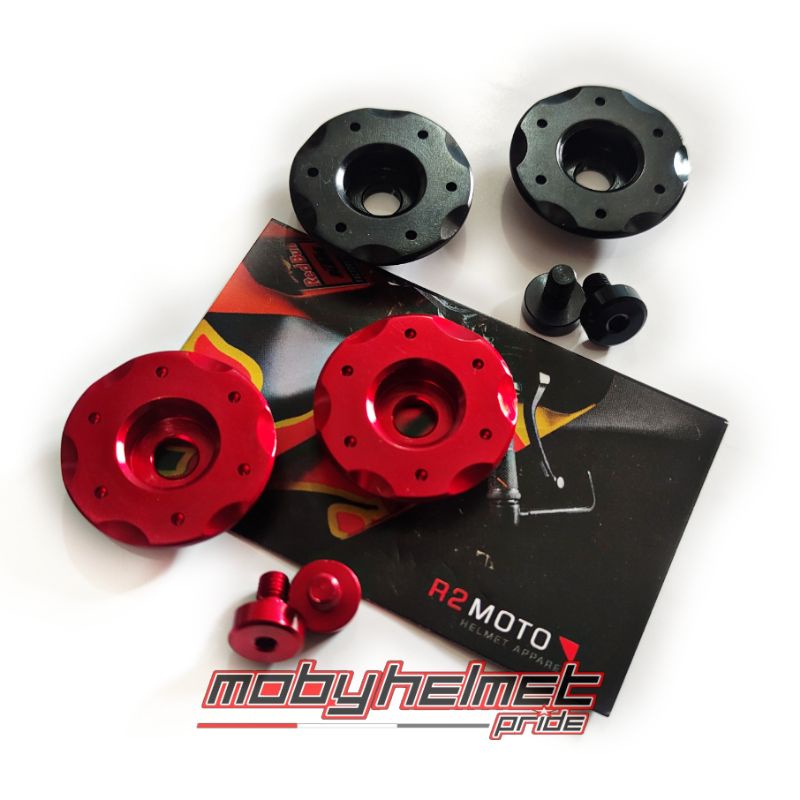 Jual Bolt/ Baut Knob Helm Shark Race R Pro GP - Visor Plate Kit Ring ...