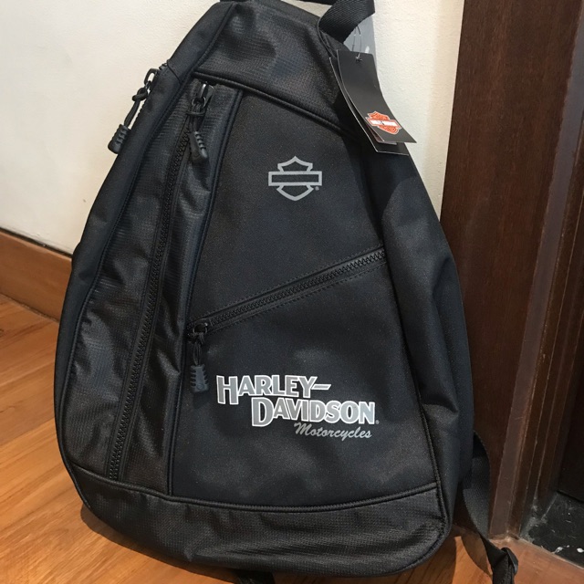 Harley davidson sling backpack best sale