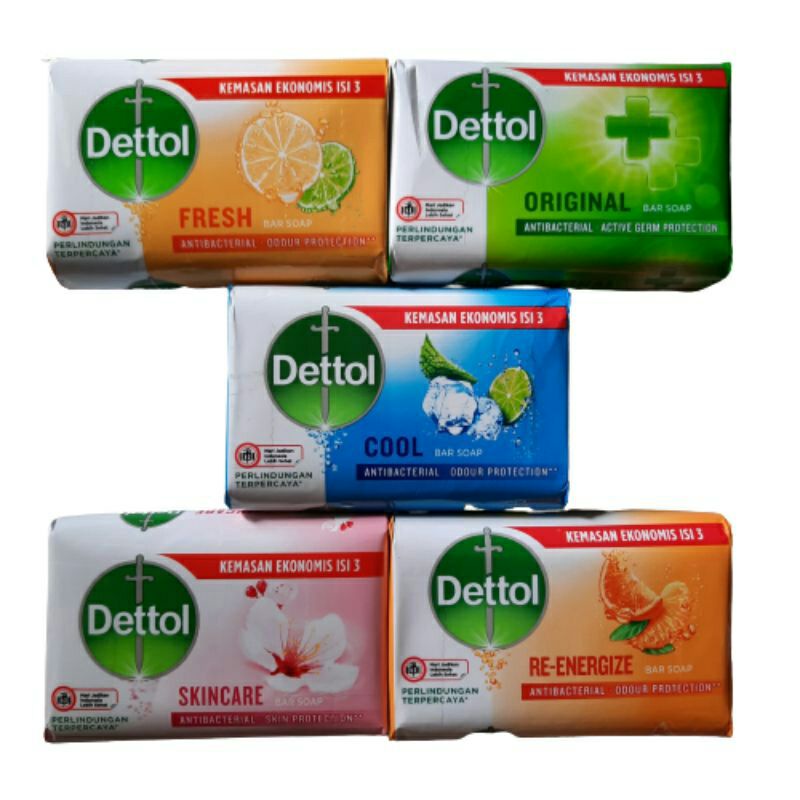 Jual Sabun Dettol Batangan Kemasan 100 Gr 75 Gr Shopee Indonesia