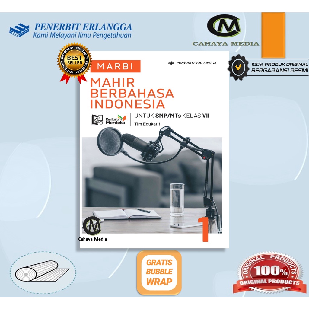 Jual BUKU MAHIR BERBAHASA INDONESIA KELAS 7 KURIKULUM MERDEKA ORIGINAL ...
