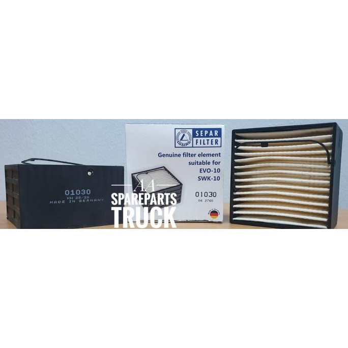 Jual 01030 Separ Genuine Fuel Filter Element Water Separator Shopee