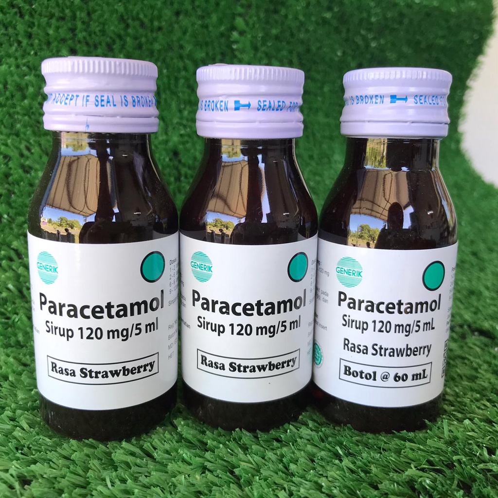 Jual Paracetamol Syrup Generik 60 ml Shopee Indonesia