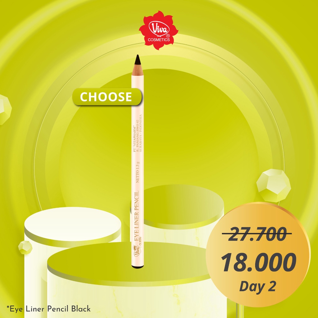 Jual Viva Eyeliner Pencil Shopee Indonesia