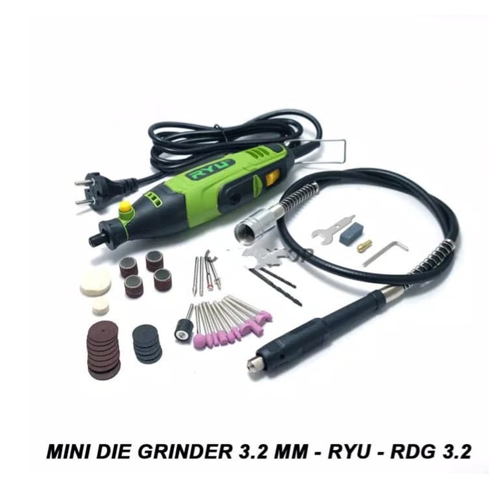 Jual RYU Die Grinder RDG 3.2 Mini Grinder Ryu Koper Mesin Gerinda Tuner ...