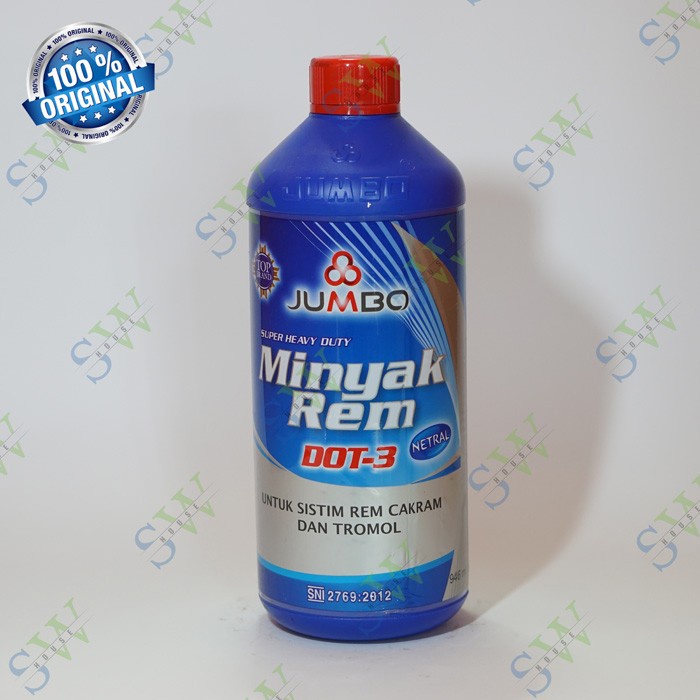 Jual Minyak Rem Jumbo 1 Liter / 1000ML DOT-3 | Shopee Indonesia