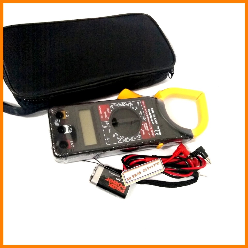 Jual TAFFWARE Digital Clamp multimeter Tang Ampere -DT226 Tang Ampere ...