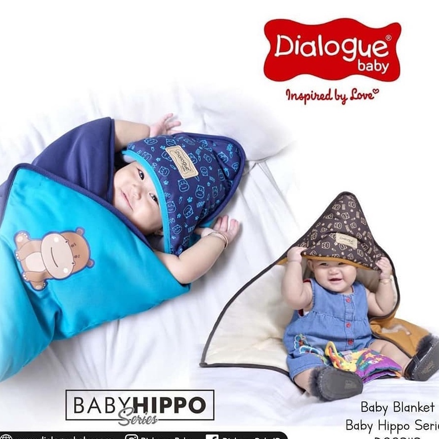 Jual Selimut Dialogue Baby Blanket Pocket Dialogue perlengkapan newborn Shopee Indonesia