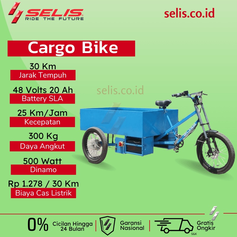 Jual cargo bike deals