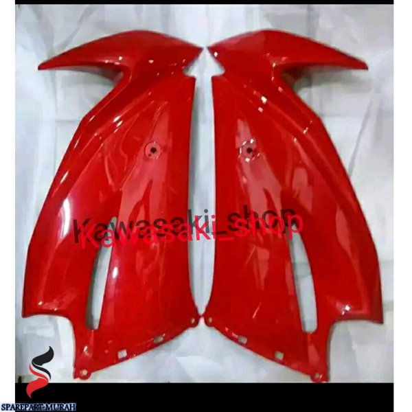 Jual Cover body sayap ninja rr new merah polos atau fairing ninja rr ...