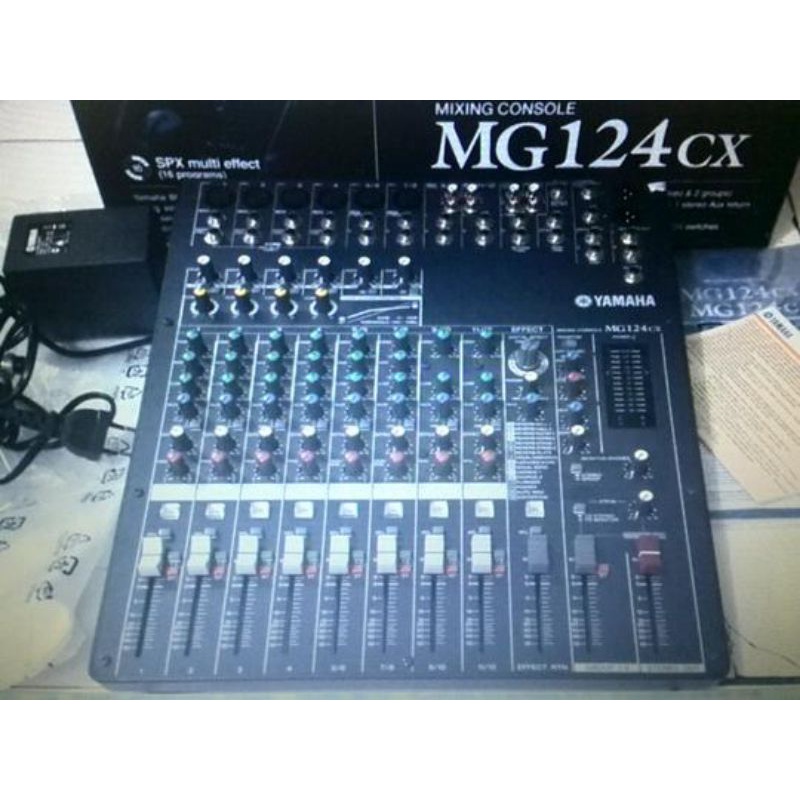Jual MIXER YAMAHA MG124CX MG 124 CX 12 CHANNEL | Shopee Indonesia