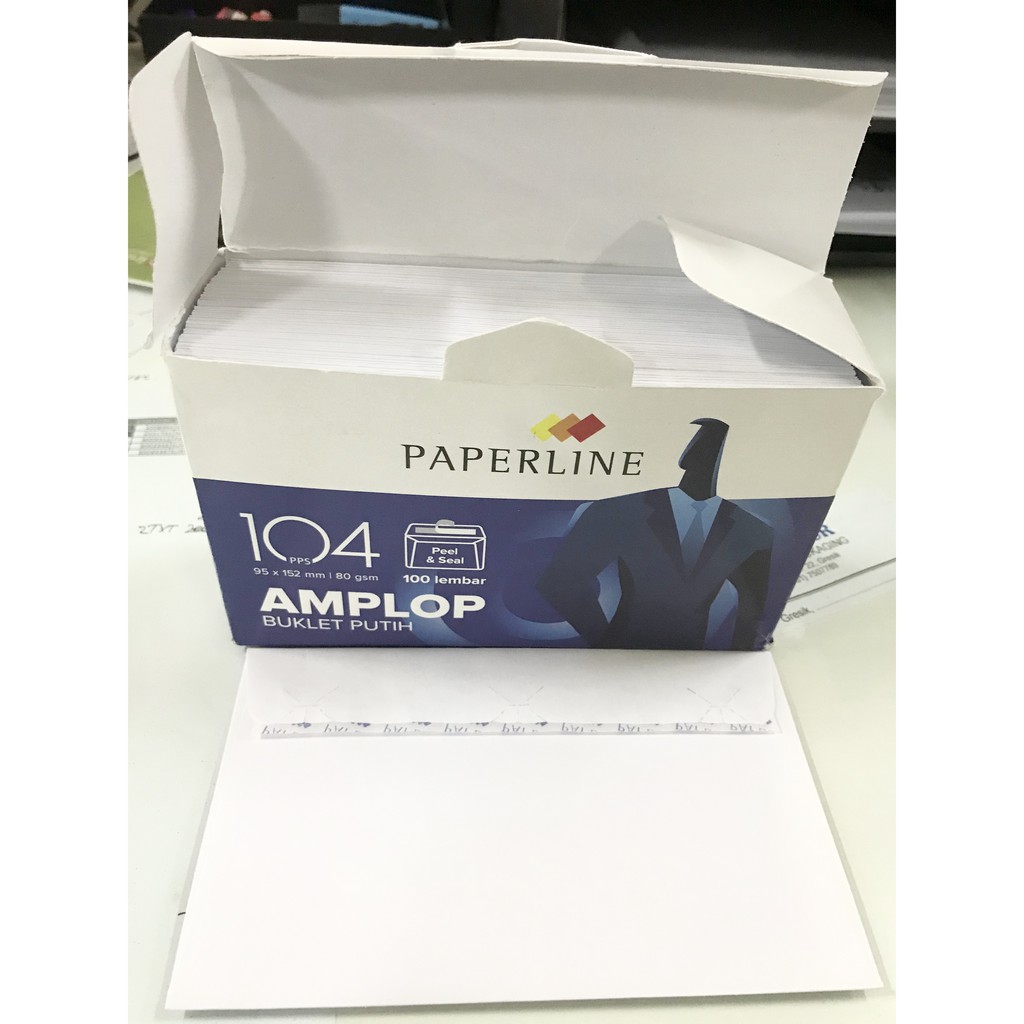 Jual Paperline Amplop kecil / Envelope 104 Polos / PPL EV 104 PPS (100 ...
