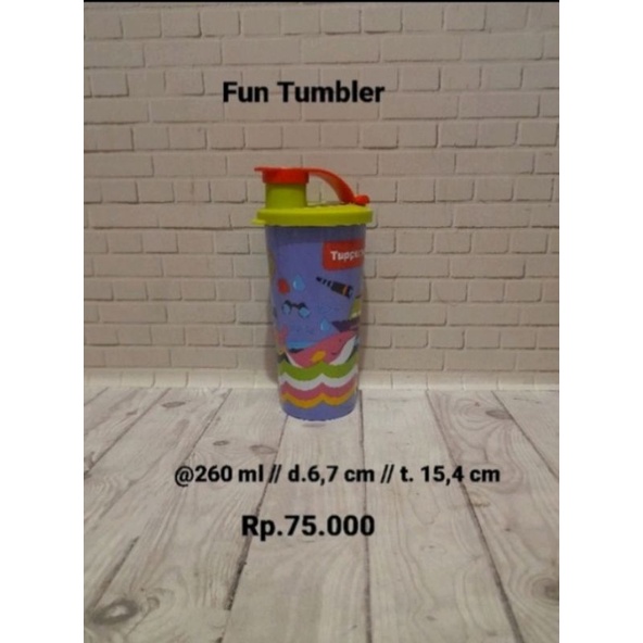 Jual Tupperware Fun Tumbler (1 pc) | Shopee Indonesia