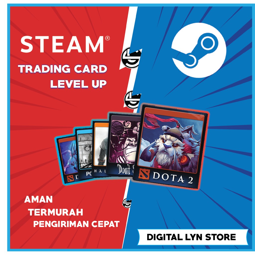 Jual Random Steam Trading Card (Level Up) Untuk Level Steam Shopee