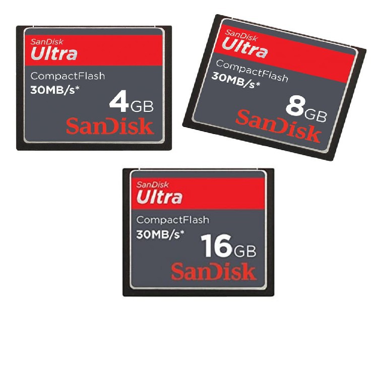 Jual Kartu Memory CF / Compact Flash Card SanDisk Ultra Compact Flash