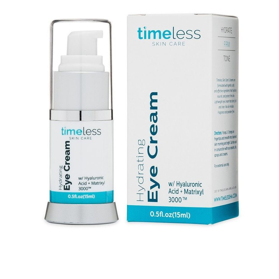 Jual Timeless Skin Care Hydrating Eye Cream with Hyaluronic Acid 15ml ...