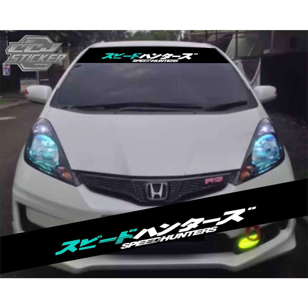 Jual Stiker Mobil Stiker JDM Stiker Kaca Depan Semua Mobil | Shopee