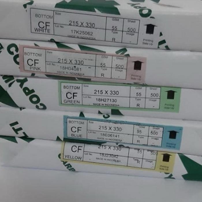 Jual Kertas Ncr Bottom Warna Shopee Indonesia