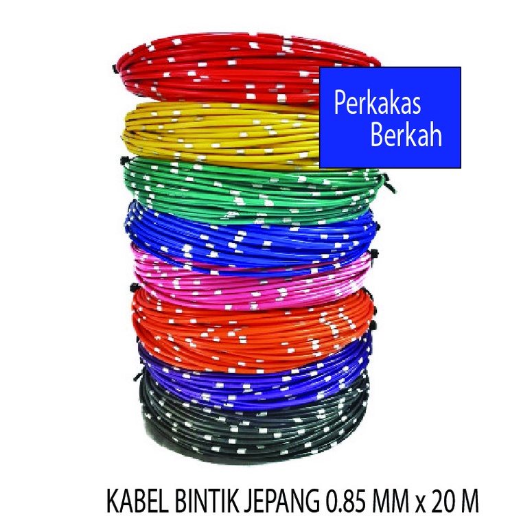 Jual Kabel Bintik Jepang Mm X M Serabut Tembaga Untuk Mobil