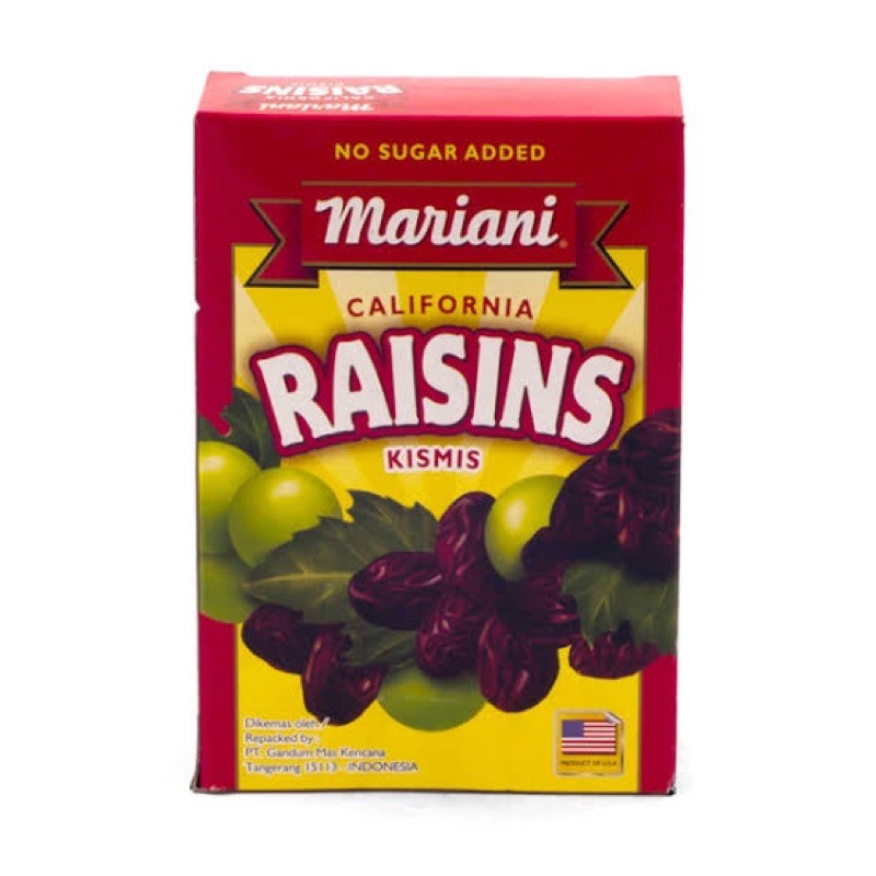 Jual Raisin Mariani 200 gram / Kismis / Raisins | Shopee Indonesia