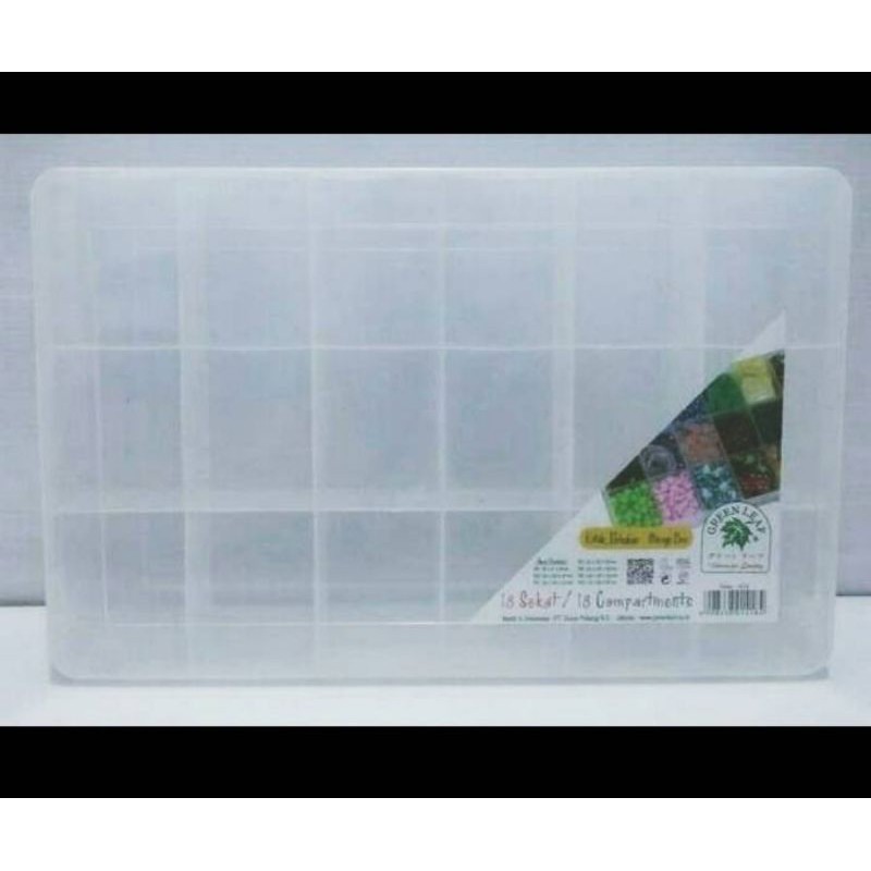 Jual Kotak Perkakas 18 Sekat Green Leaf 1418 / Box Container ...