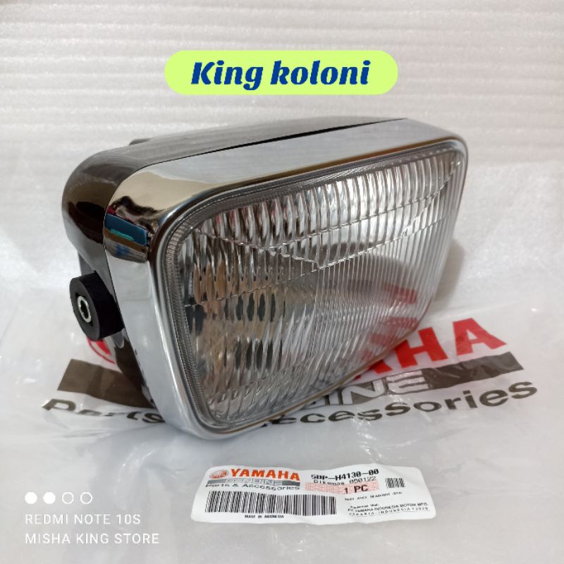 Jual REFLEKTOR LAMPU DEPAN RX KING RX-KING OVAL RING BATOK LAMPU ORI ...