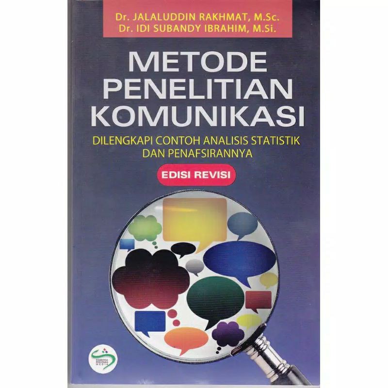 Jual Metode Penelitian Komunikasi Edisi Revisi | Shopee Indonesia