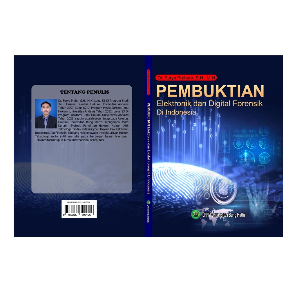 Jual Pembuktian Elektronik Dan Digital Forensik Di Indonesia (Buku Baru ...