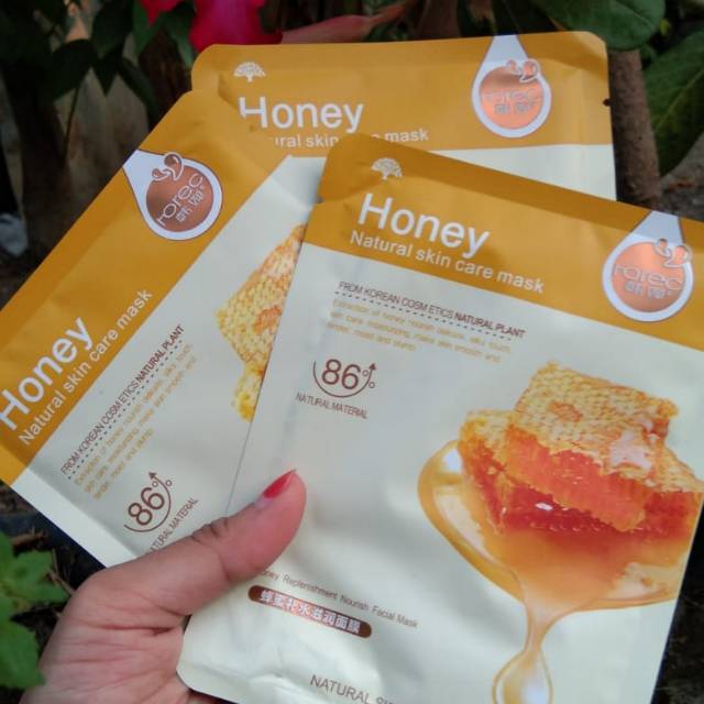 Jual MASKER WAJAH MASKER MADU ASLI MASKER HONEY | Shopee Indonesia