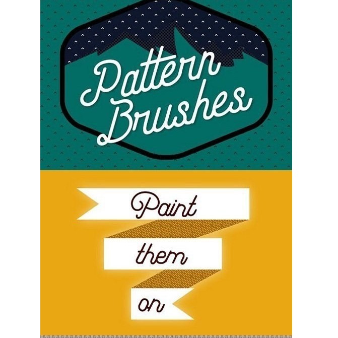 Jual Procreate Brush - Bundle 15 Pattern + 3 Lettering Brushes | Shopee ...