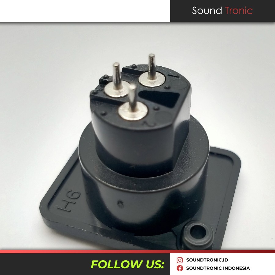 Jual Socket Chasis Canon XLR Female PVC - Hitam 3246 | Shopee Indonesia