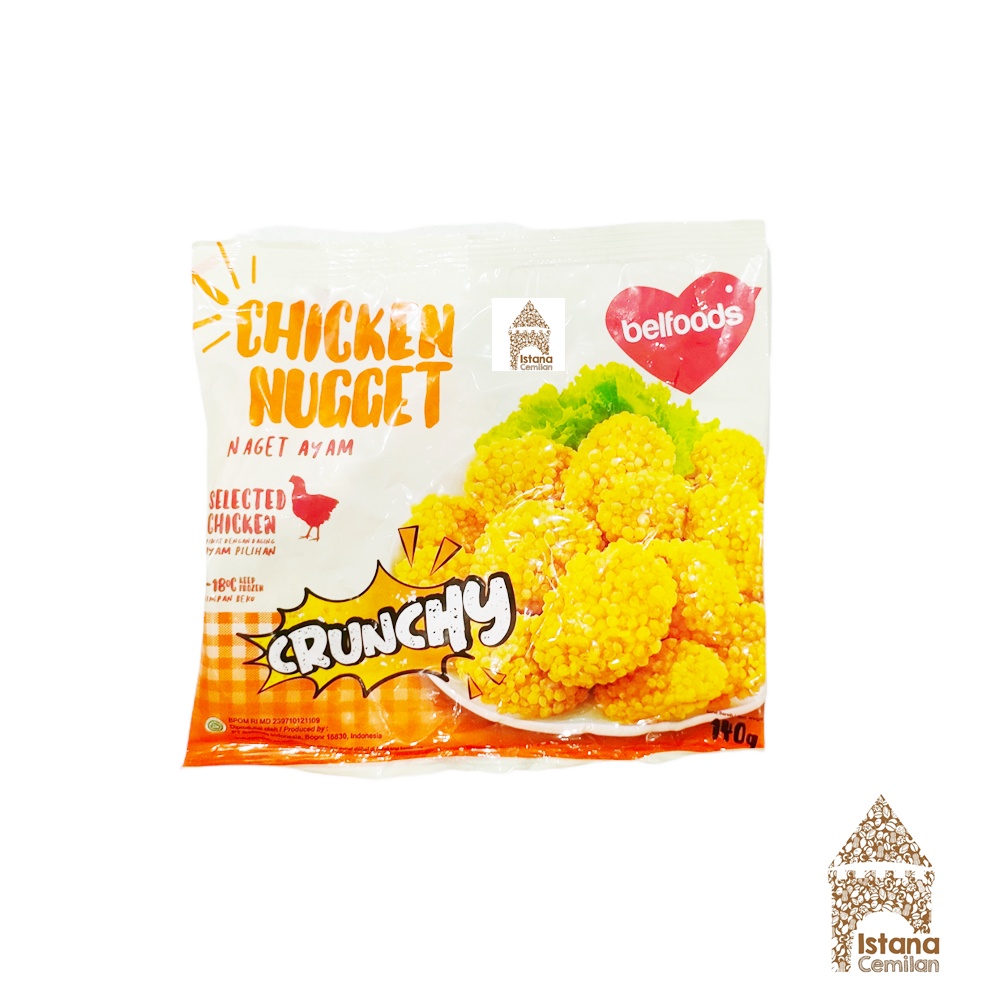 Jual Belfoods Chicken Nugget Naget Ayam Crunchy Gram Shopee Indonesia