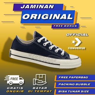 Jual Converse Chuck Taylor CT 70s OX Low Obsidian Navy Egret Original