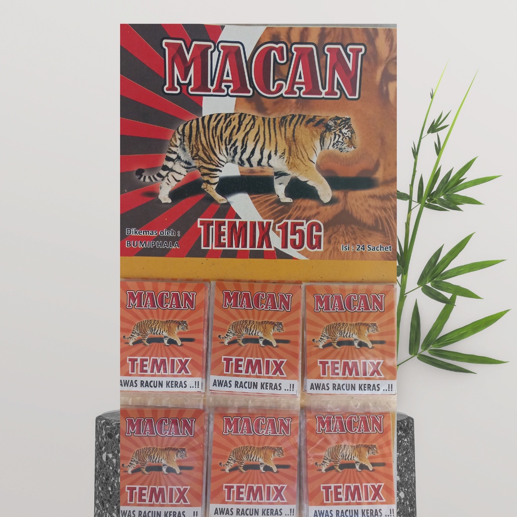 Jual TEMIX RENTENG RACUN TIKUS DAN CELENG TEMIX MACAN 15 G ISI 24 ...
