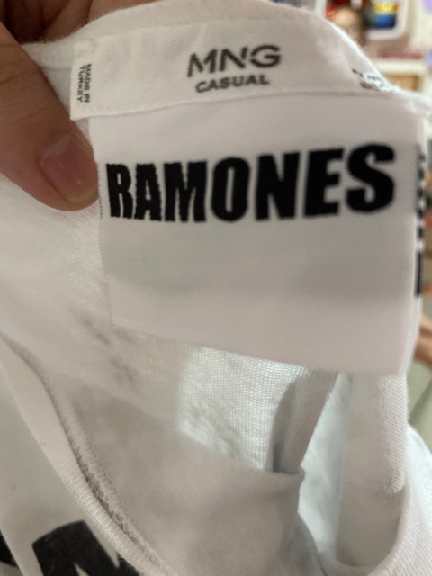 Mango ramones t shirt hot sale