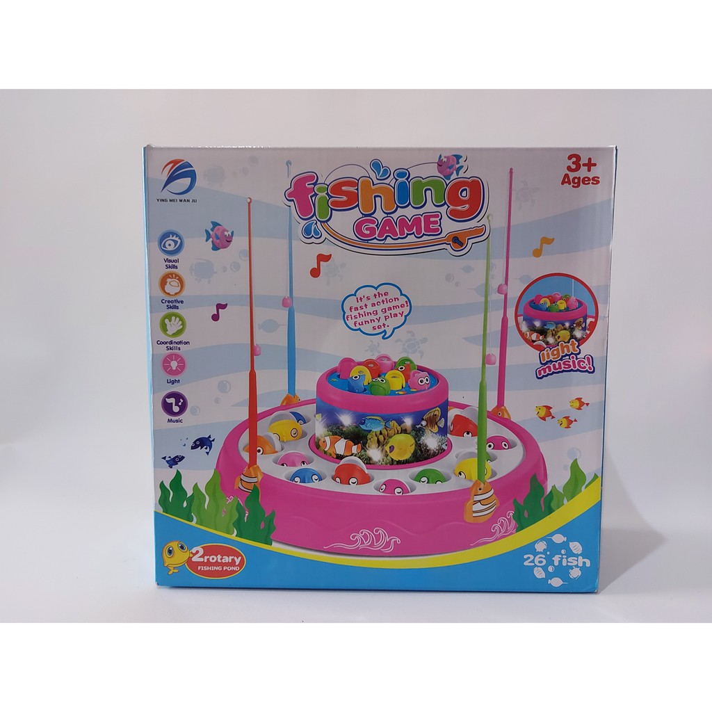 Jual F0089 FENGWEI TOYS MAINAN MEMANCING IKAN FISHING GAME MAINAN ...