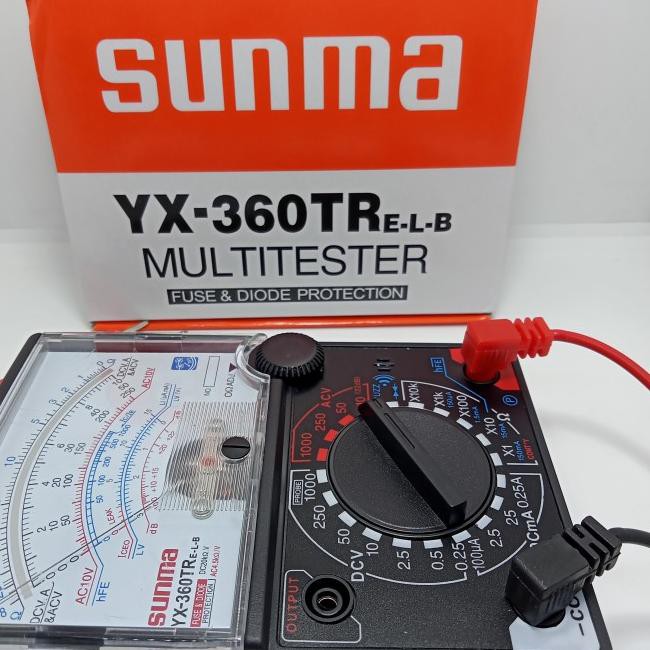 Jual Z Multimeter Multitester Sanwa Yx 360tr Avometer Voltmeter Sunwa Tester Terlaku Shopee 0209