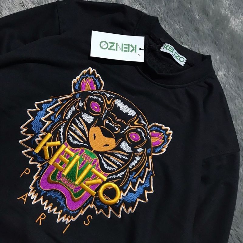 Jual crewneck kenzo original black Shopee Indonesia