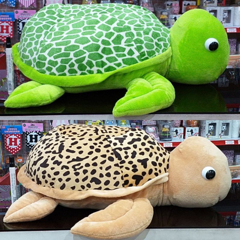 Jual Boneka Penyu Kura Kura Turtle Coklat Hijau Besar Jumbo Shopee Indonesia