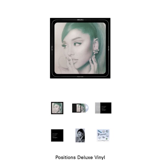 Jual Positions Deluxe Vinyl Ariana Grande Official | Shopee Indonesia