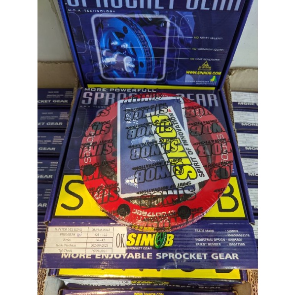 Jual Gear set sinnob mxking mx 150 mx king sinob mxking comfort Shopee Indonesia