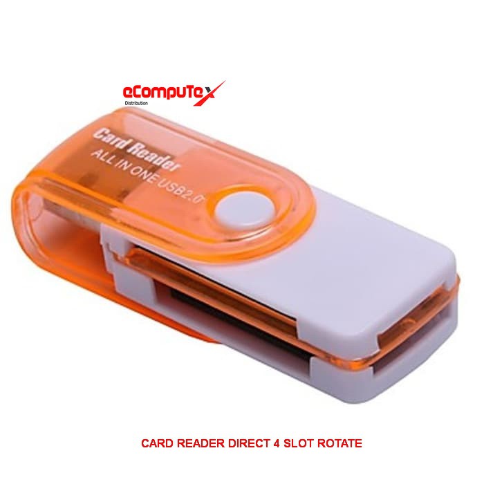 Jual CARD READER DIRECT 4 SLOT ROTATE | Shopee Indonesia