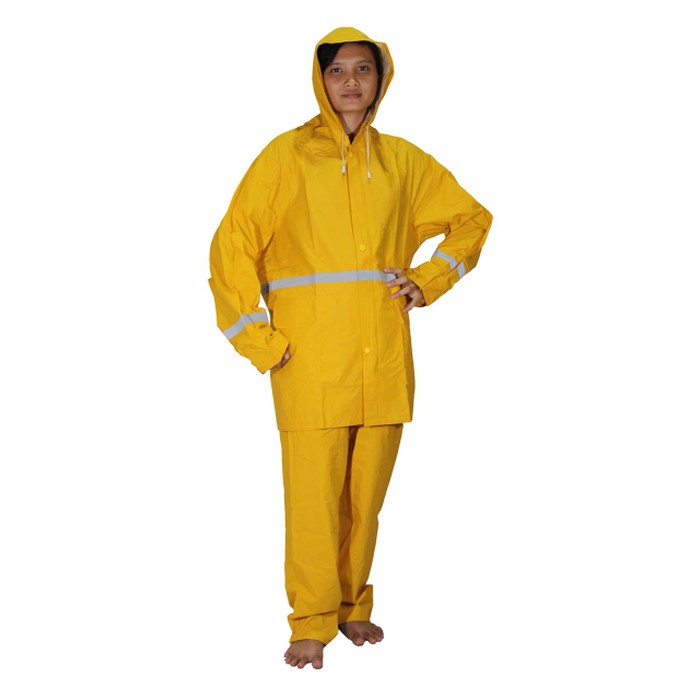 Jual JAS HUJAN STELAN SAFETY PROYEK AETHER Kuning/hijau/orange | Shopee ...