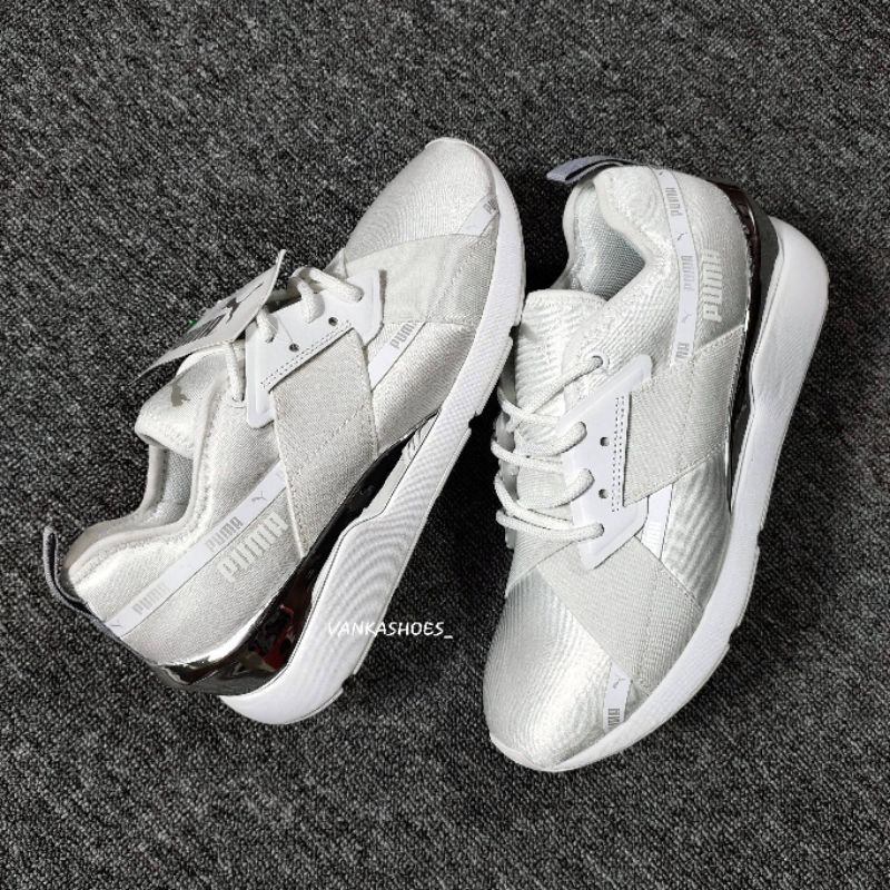 Puma muse x strap satin clearance