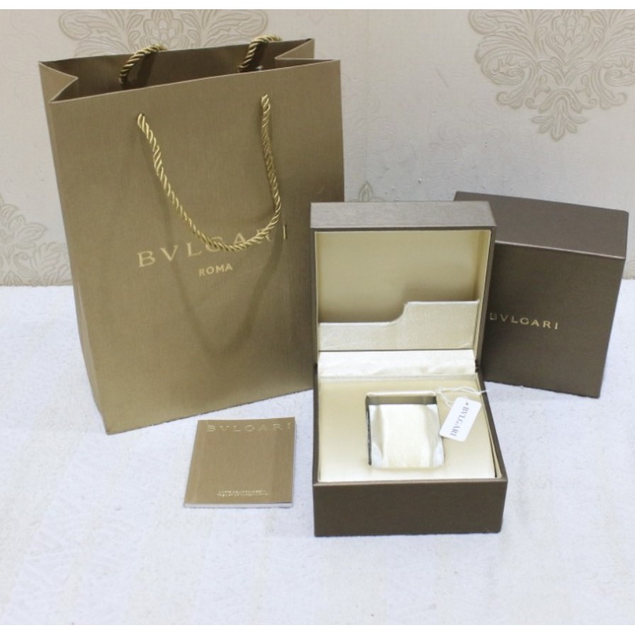 Bvlgari discount paper bag