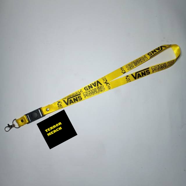 Yellow clearance vans lanyard